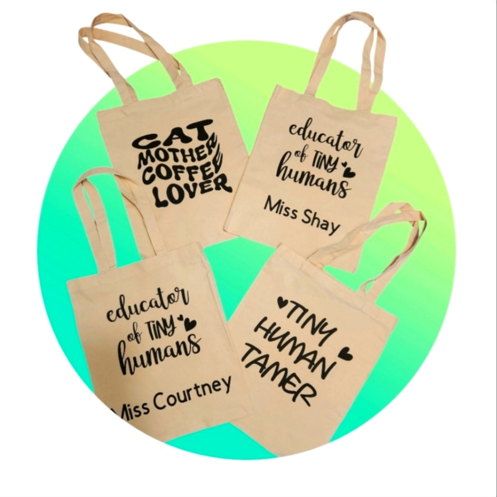 Custom Reusable Tote Bags!